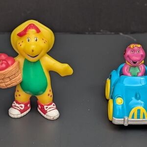 Vintage 1997 Barney 1998 BJ Lyons Group figures 292026 D2